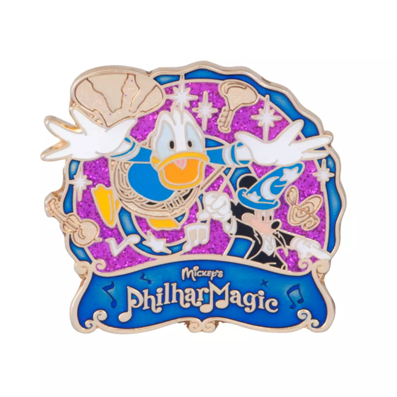 Tokyo Disney Resort - Donald & Mickey - Philharmagic Pin