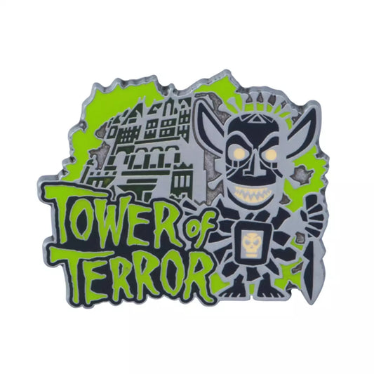 Tokyo Disney Resort - Tower of Terror / The Hotel Hightower - Glow in the Dark Pin