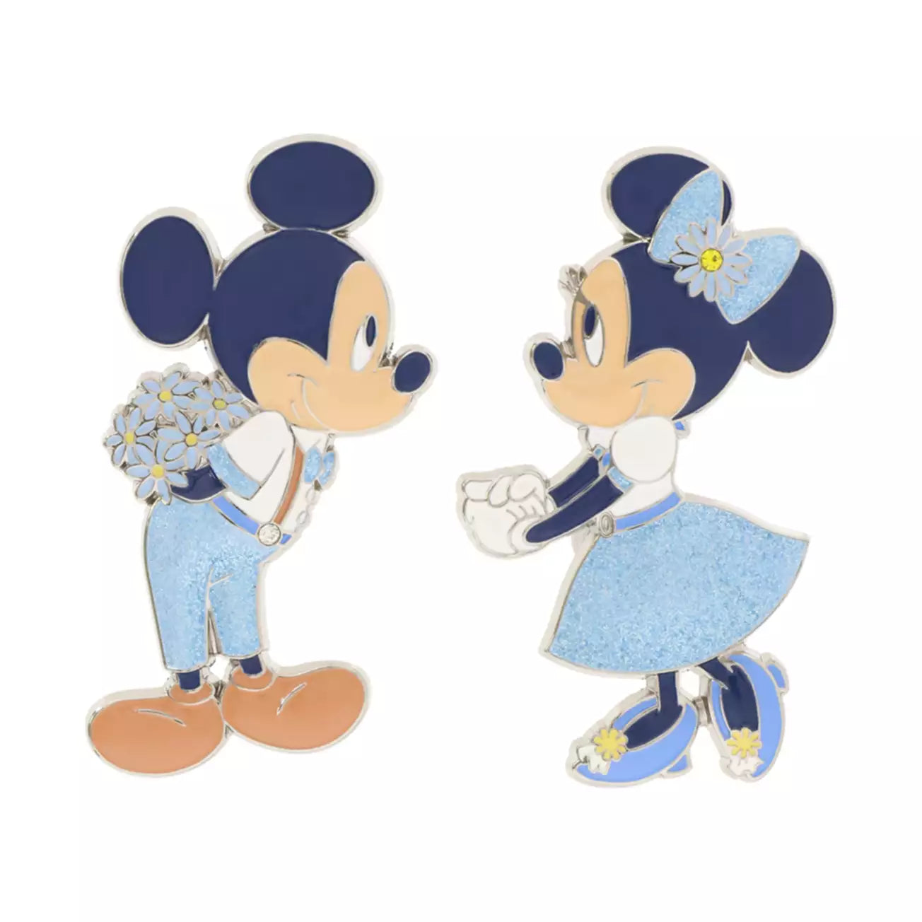 Tokyo Disney Resort - Mickey & Minnie - Blue Ever After - 2 Set Pin