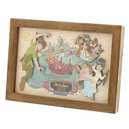 DISNEYSEA LIMITED - Fantasy Springs - Peter Pan - Framed Pin Art