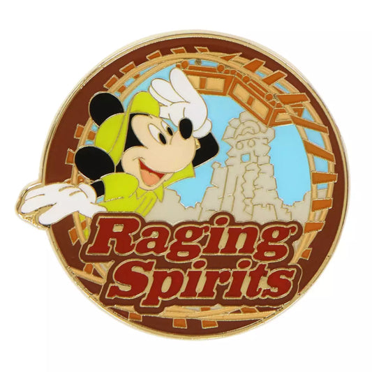 Tokyo Disney Resort - Mickey - Raging Spirits Pin