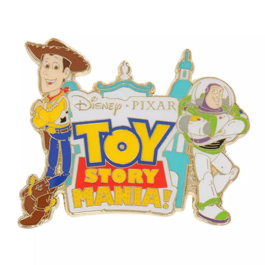 Tokyo Disney Resort - Woody & Buzz - Toy Story Mania Pin
