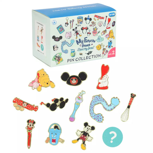 Tokyo Disney Resort - My Favourite Items - 12 Pin Collection - Volume 2