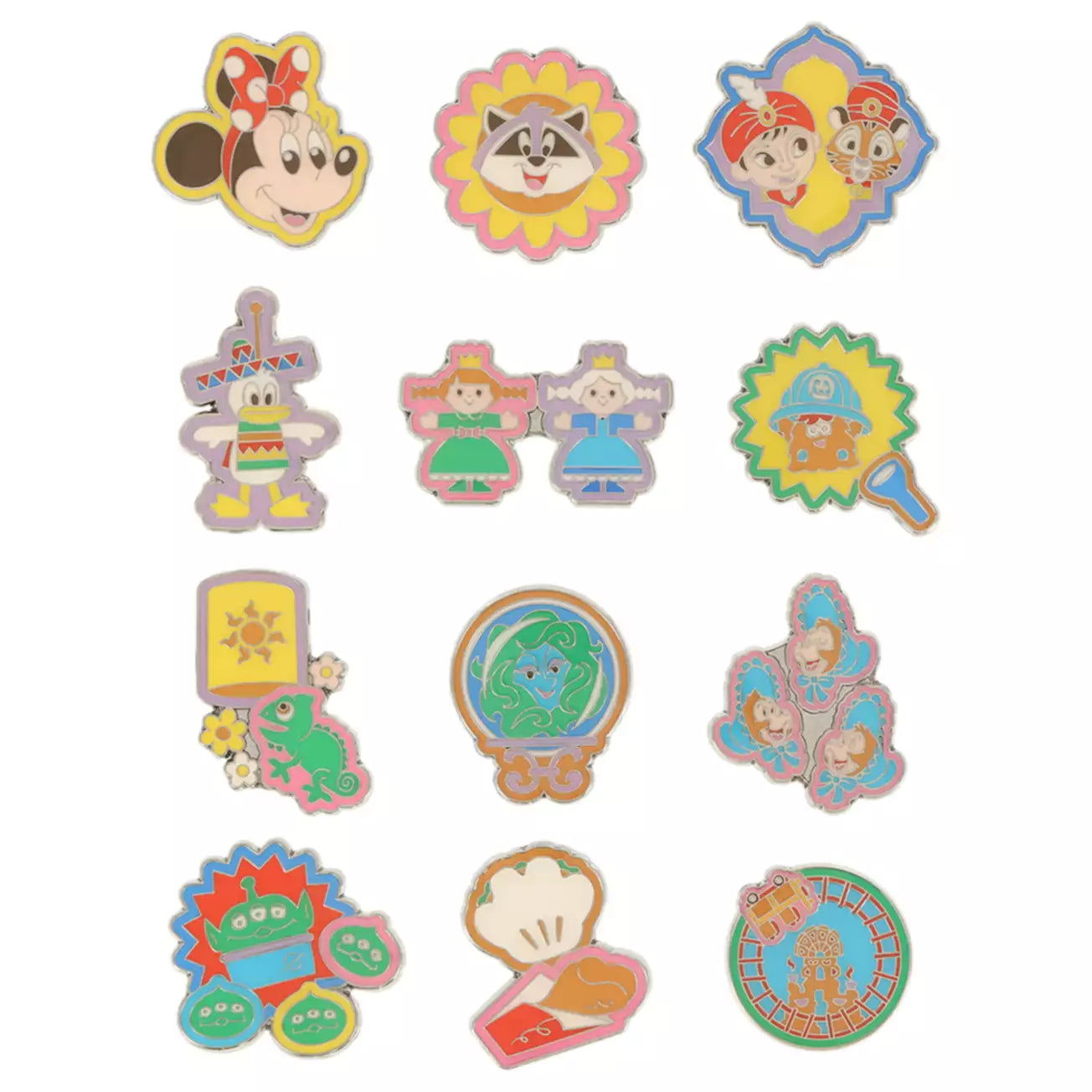 JULY 16 PREORDER - Tokyo Disney Resort - Park Icons - Pin Blind Bag - Full Set (New edition)