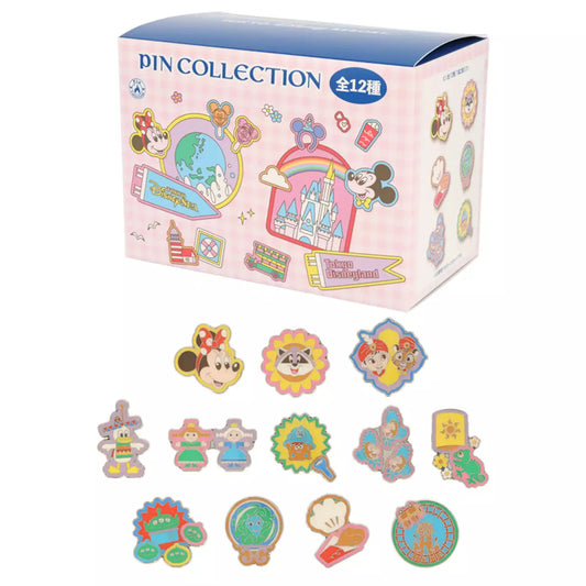 JULY 16 PREORDER - Tokyo Disney Resort - Park Icons - Pin Blind Bag - Full Set (New edition)