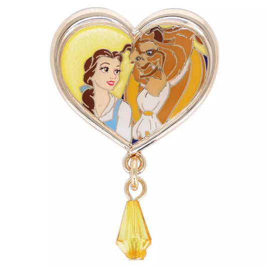JULY 16 PREORDER - Tokyo Disney Resort - Beauty & the Beast - Pin Badge