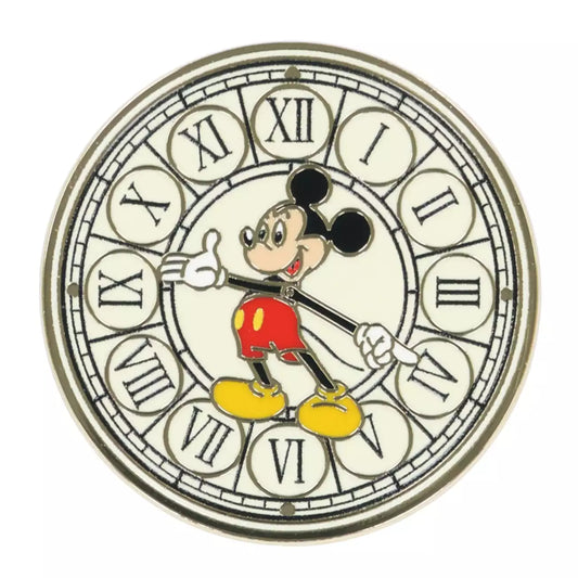 JULY 16 PREORDER - Tokyo Disney Resort - Mickey Mouse Clock - Pin Badge