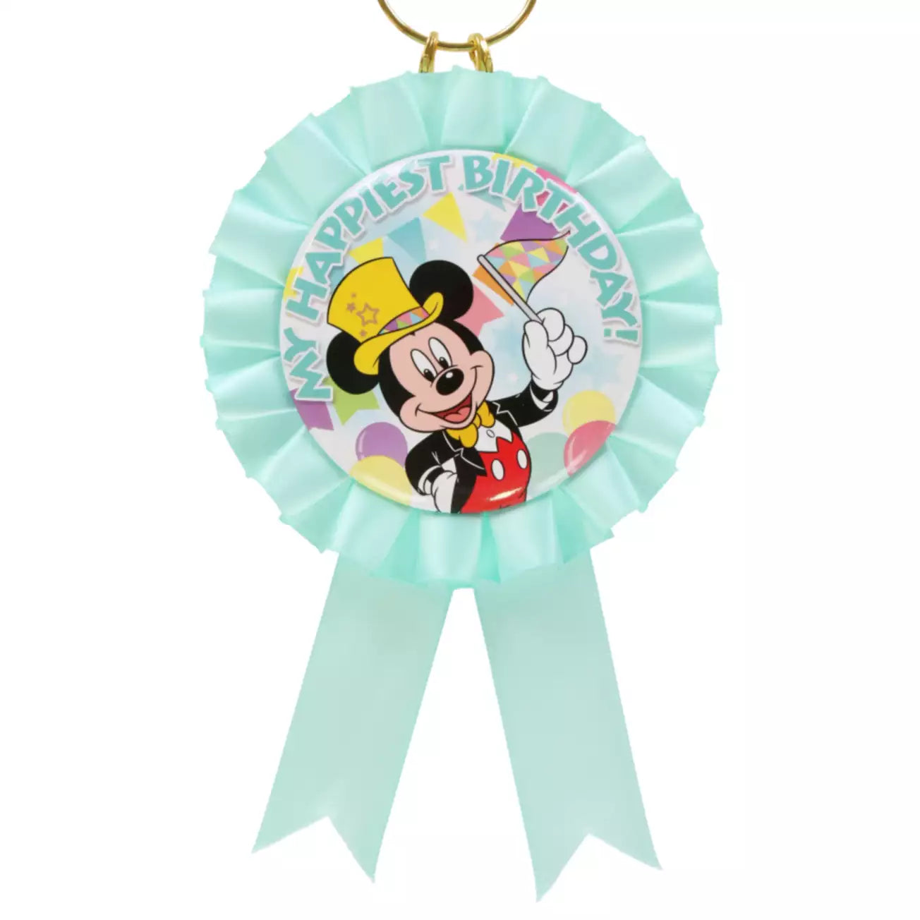 Tokyo Disney Resort - Mickey Mouse - Happy Birthday - Rosette Badge