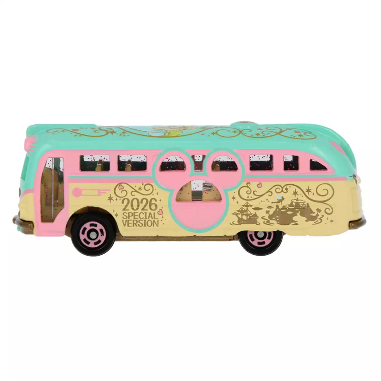 Tokyo Disney Resort - Tinkerbell - 2026 Special Version  Tomica - Resort Liner Bus