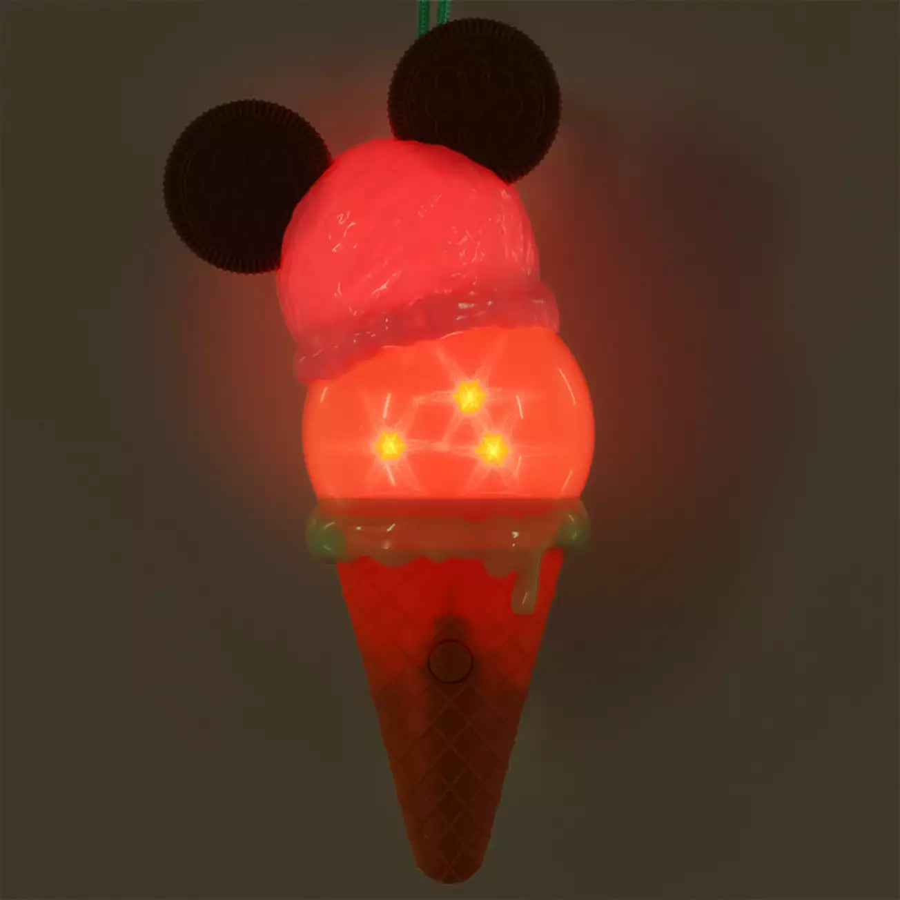 Tokyo Disney Resort - Ice Cream Cones - Light Up Toy / Necklace