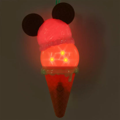 Tokyo Disney Resort - Ice Cream Cones - Light Up Toy / Necklace