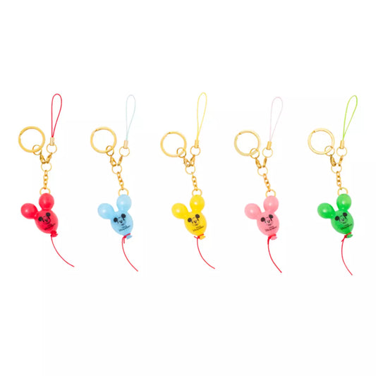Tokyo Disney Resort - 5 Set Keychain - Mickey Balloons