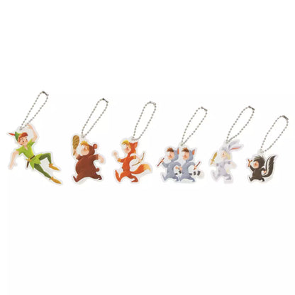 DISNEYSEA LIMITED - Fantasy Springs - Peter Pan - 6 Set Keychain