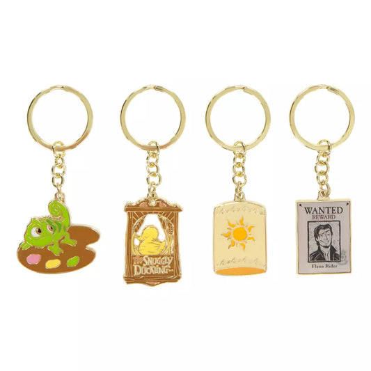 DISNEYSEA LIMITED - Fantasy Springs - Rapunzel Tangled - 4 Set Keychain