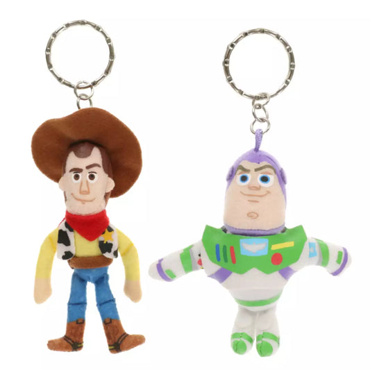 Tokyo Disney Resort - Toy Story - Buzz and Woody - Plush Keychain