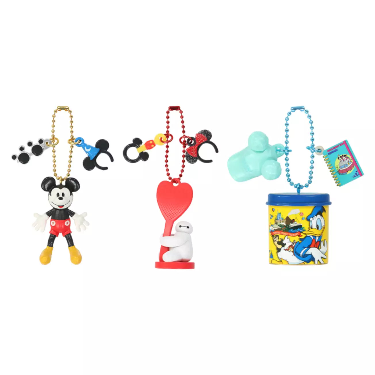 Tokyo Disney Resort - Iconic Merch - 3 Set Keychain