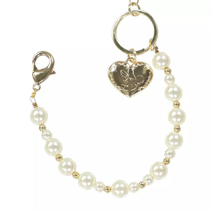 Tokyo Disney Resort - Minnie Mouse - Pearl Minnie Ears Holder Keychain