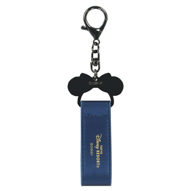 Tokyo Disney Resort - Blue Stars - Minnie Ears Holder Keychain