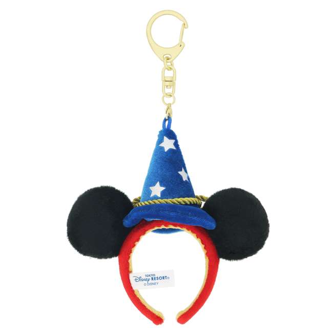 Tokyo Disney Resort - Mickey Ears - Fantasia Sorcerer Mickey - Ears Keychain