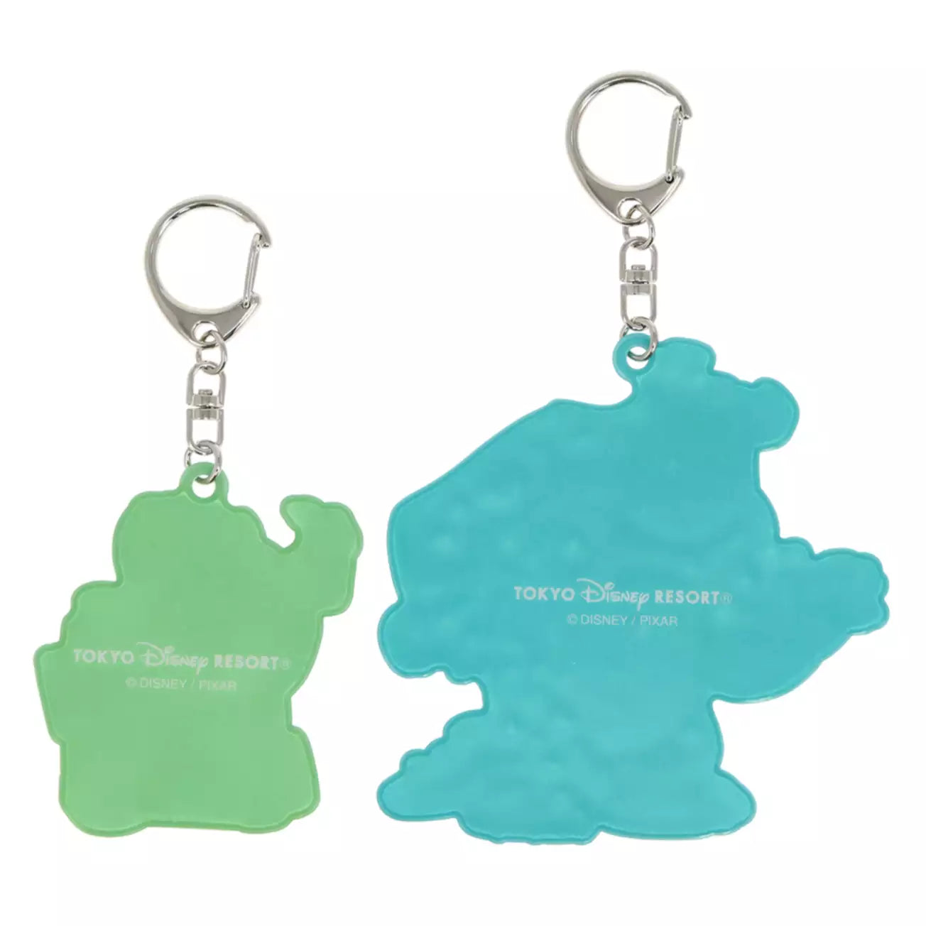 Tokyo Disney Resort - Monsters Inc - Mike & Sully - Glow in the Dark Keychain Set