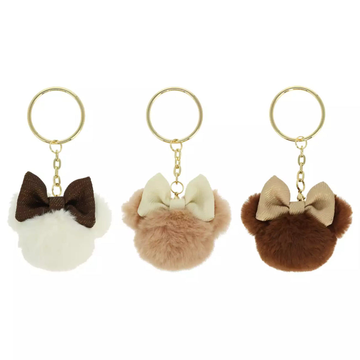 OCT 22 PREORDER - Tokyo Disney Resort - Minnie Mouse - Fluffy Keychain Set
