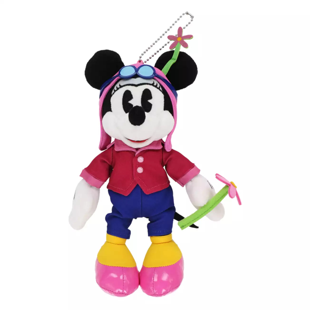 Tokyo Disney Resort - Disney Ambassador Hotel - Minnie Mouse Plush Keychain