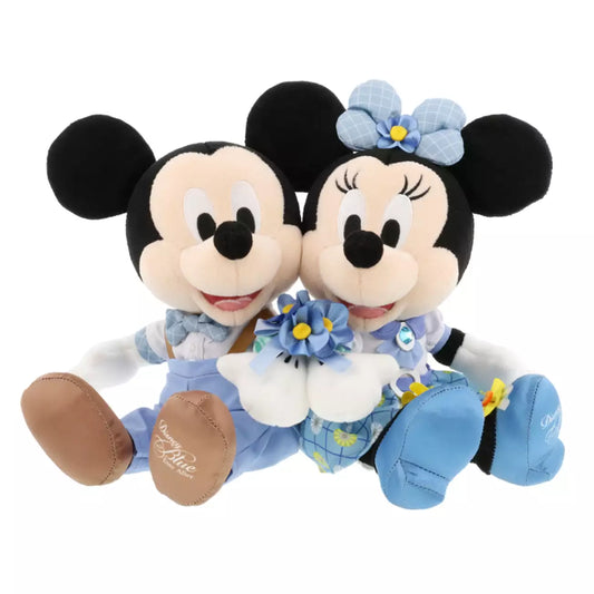 Tokyo Disney Resort - Minnie & Mickey - Disney Blue Ever After - 2 Set Plush