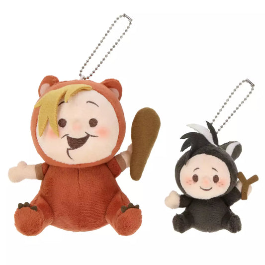 Tokyo Disney Resort - Fantasy Springs - Peter Pan - Lost Boys - 2 Set Plush Keychain