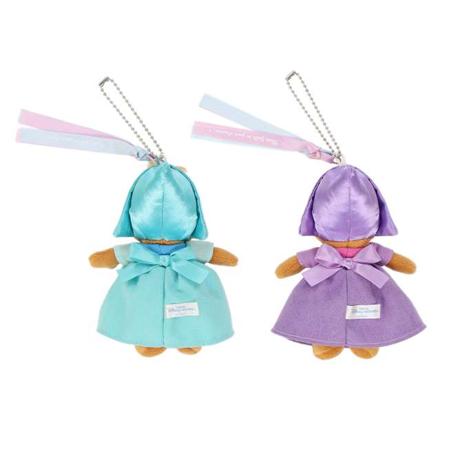 Tokyo Disney Resort - Cinderella - Susie & Perla - 2 Set Plush Keychain