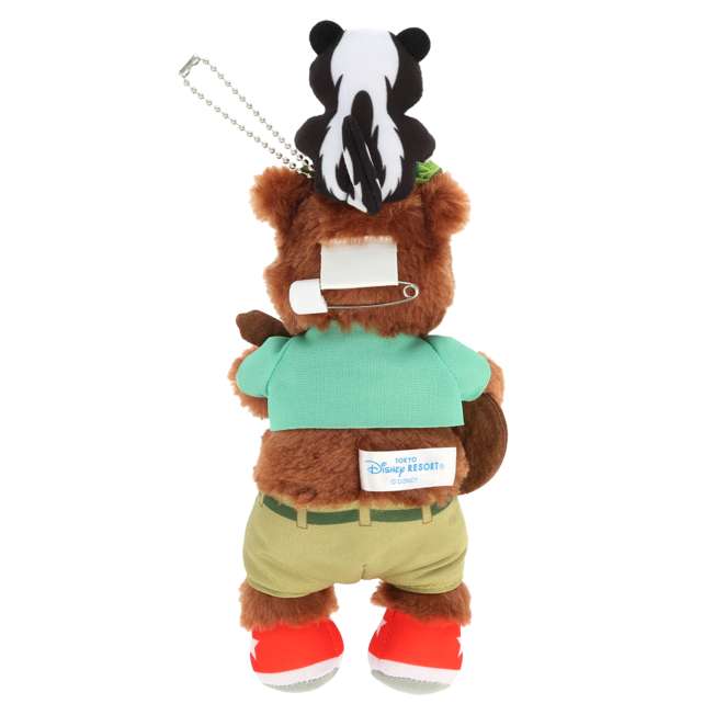 Tokyo Disney Resort -  Country Bear Jamboree - Henry Plush Keychain / Pin