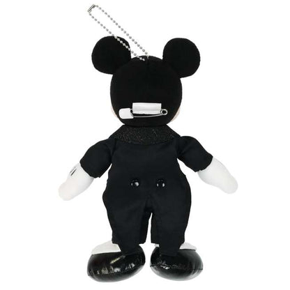 DISNEYSEA LIMITED - We Love Big Band Beat - Mickey Mouse Plush Keychain / Pin