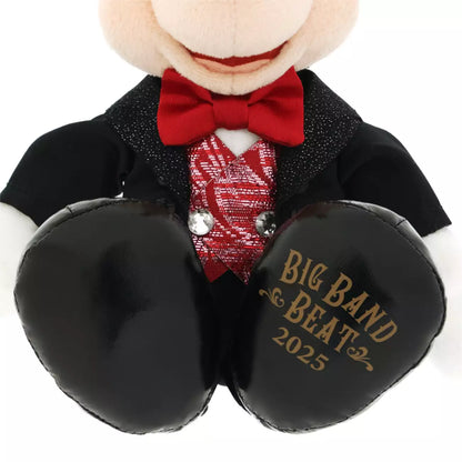 DISNEYSEA LIMITED - We Love Big Band Beat - Mickey Mouse Plush Keychain / Pin