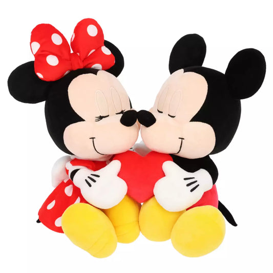 Tokyo Disney Resort - Mickey & Minnie Mouse - Kissing Plush Set