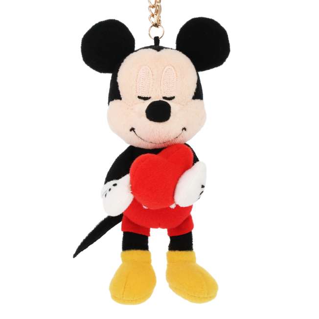 Tokyo Disney Resort - Mickey & Minnie Mouse - Kissing Plush Charm Set