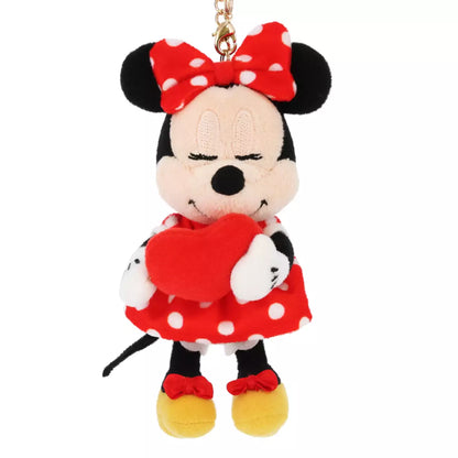 Tokyo Disney Resort - Mickey & Minnie Mouse - Kissing Plush Charm Set