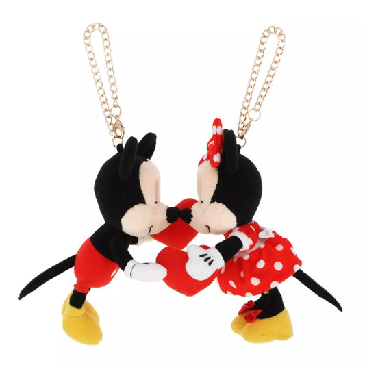 Tokyo Disney Resort - Mickey & Minnie Mouse - Kissing Plush Charm Set