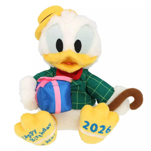 Tokyo Disney Resort - Donald Duck - Happy Birthday 2026 - Plush Toy