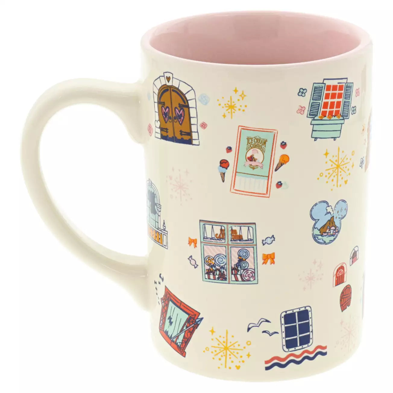 Tokyo Disney Resort - Park Windows & Doors Icons Mug