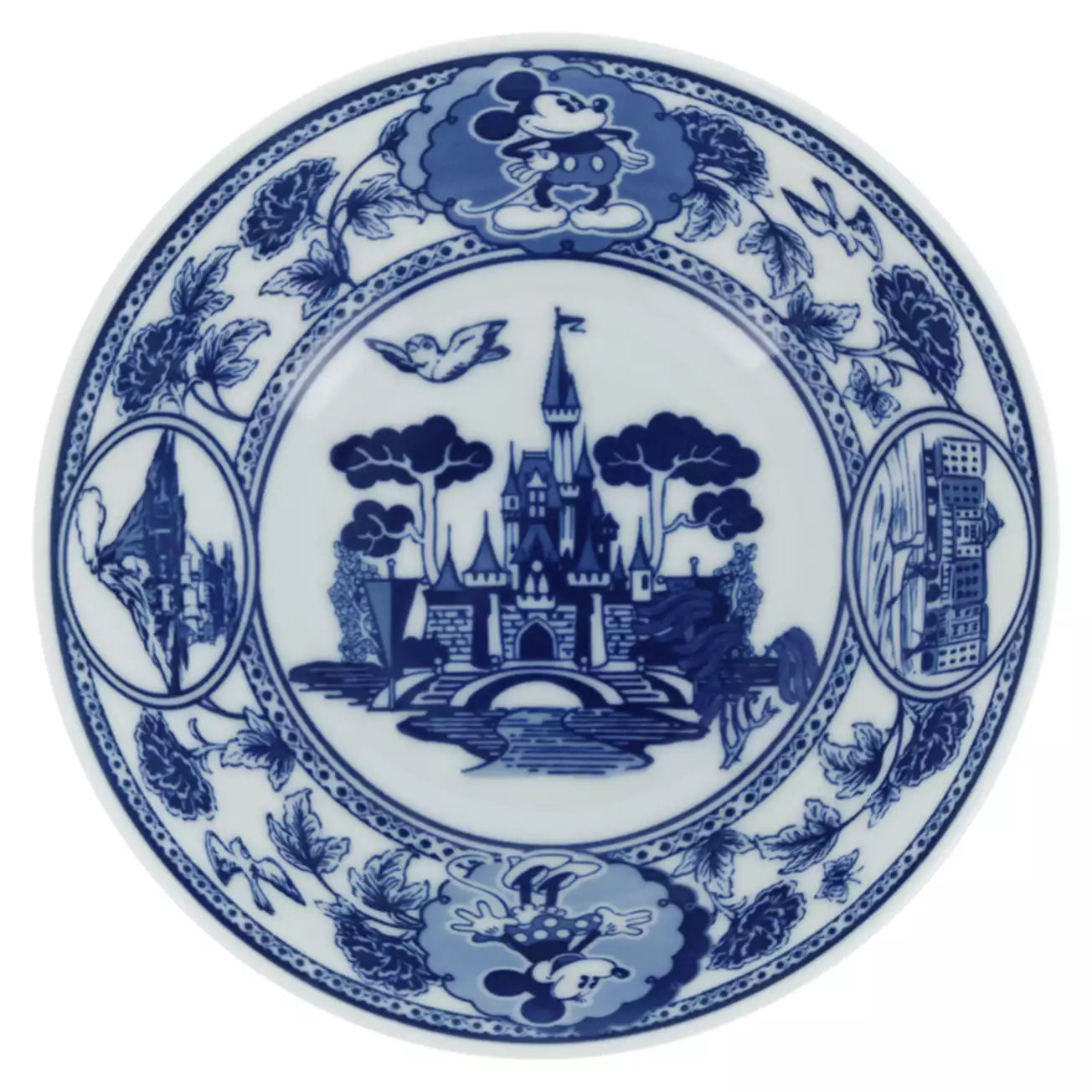 Tokyo Disney Resort - Japanese Style Deep Plate - Cinderella Castle