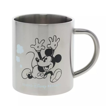 Tokyo Disney Resort - Mickey Mouse - Stainless Steel Mug (Silver)