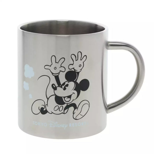 Tokyo Disney Resort - Mickey Mouse - Stainless Steel Mug (Silver)