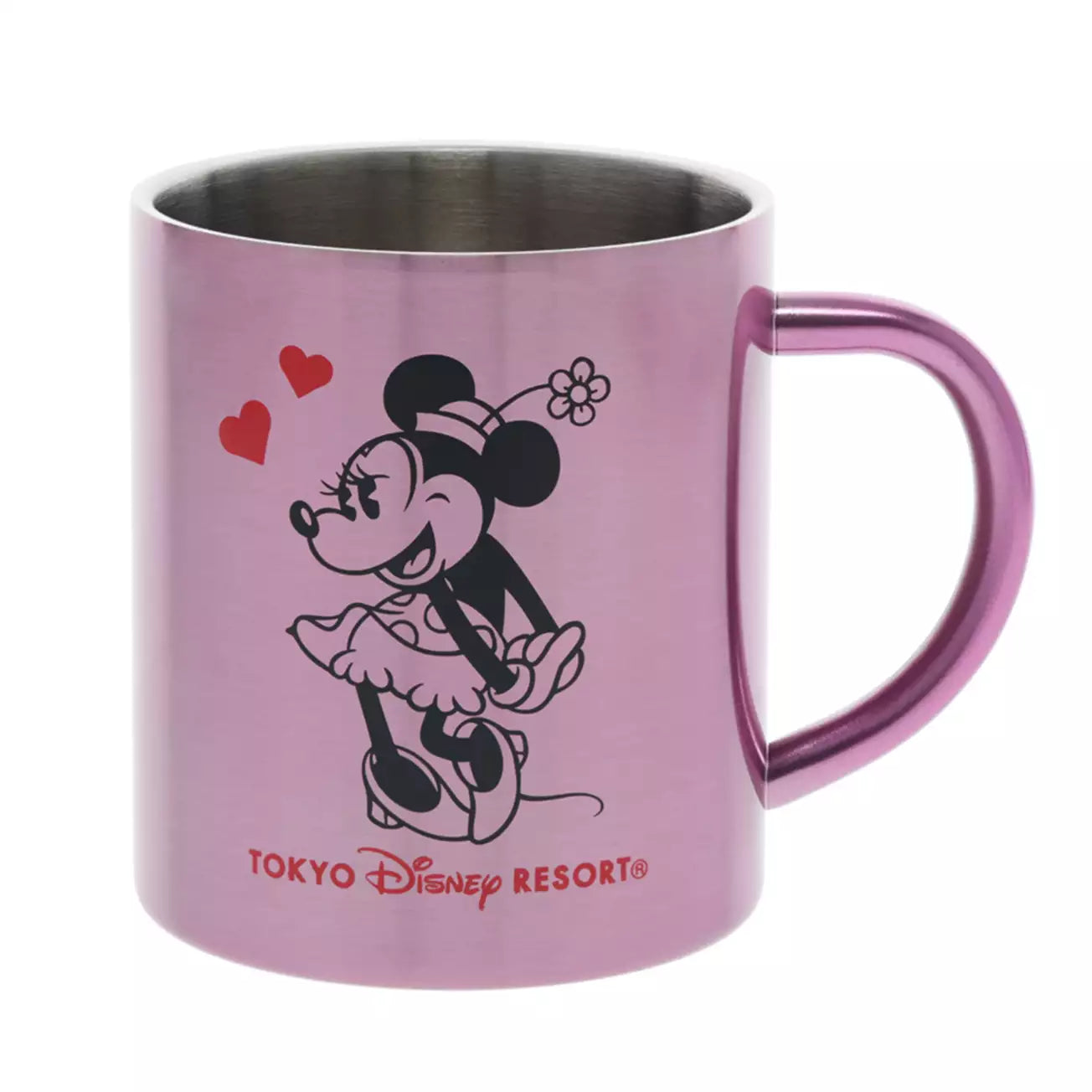 Tokyo Disney Resort - Minnie Mouse - Stainless Steel Mug (Pink)