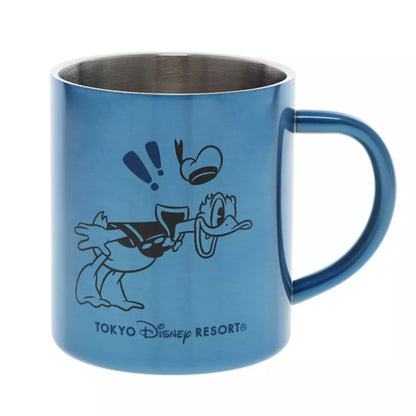 Tokyo Disney Resort - Donald Duck - Stainless Steel Mug (Blue)