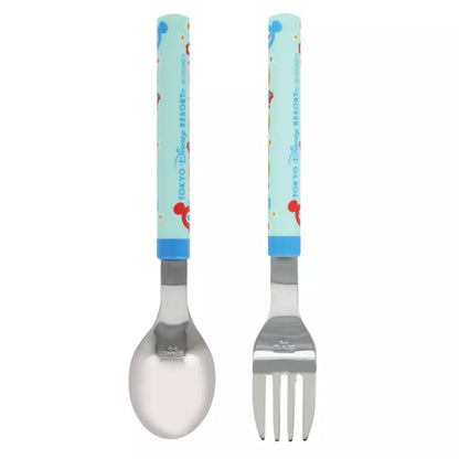 MAY 28 PREORDER - Tokyo Disney Resort - Park Icons - Mickey Mouse Cutlery Set