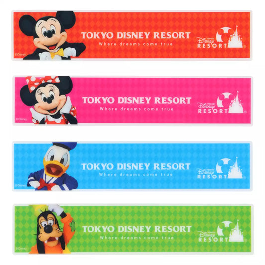 Tokyo Disney Resort - Mickey Mouse & Friends - 4 Magnets