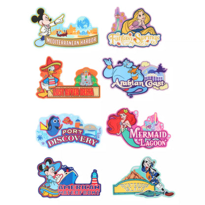 Tokyo Disney Resort - Tokyo DisneySea Lands - Magnet Blind Box (Full Set)