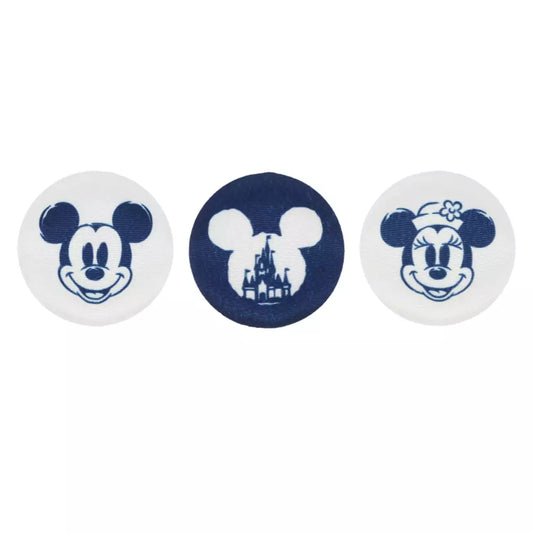 MAY 28 PREORDER - Tokyo Disney Resort - Mickey & Minnie Mouse - Japanese Style Fabric Magnets