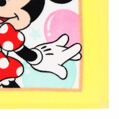 Tokyo Disney Resort - Minnie & Mickey Mouse - Happy Birthday Towel