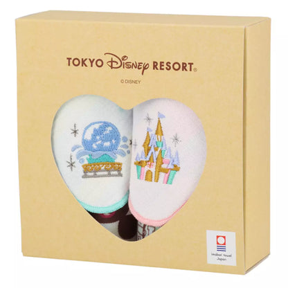 Tokyo Disney Resort - Park Icons - 2 Set Imabari Mini Towel