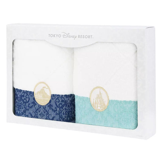 Tokyo Disney Resort - Park Icon - 2 Set Imabari Face Towel